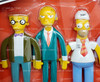 The Simpsons Bendable Poseable Springfield Nuclear Power Plant Figures