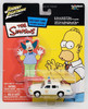 The Simpsons Johnny Lightning Chief Wiggum's Police Cruiser Die Cast 38001