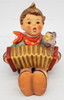 Let's Sing Boy Playing Accordion wiht Bird M.I. Hummel Figurine by Goebel 470