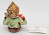 Let's Sing Boy Playing Accordion wiht Bird M.I. Hummel Figurine by Goebel 470