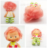 Vintage Strawberry Shortcake Lot of 4 Mini Dolls Almond Cherry Orange Lemon 1979