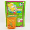 The Simpsons Sip-a-roos Box Drink Holder Bart Simpson 1990 ToyMax No. 2100 NRFP