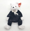 Ty Beanie Babies Groom Bear with Tuxedo NEW with Hang Tag