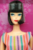 My Favorite Barbie 1965 Brunette Doll Lifelike Bendable Legs 2009 Mattel T2147