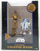 Star Wars Electronic Talking Bank C3PO & R2-D2 Thinkway 1995 Item#13902