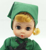 Madame Alexander Poor Cinderella #498 1990 Green Dress Brown Apron W/Tags NIB