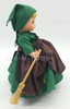 Madame Alexander Poor Cinderella #498 1990 Green Dress Brown Apron W/Tags NIB