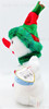 Ty Beanie Baby Christmas Jingle Beanie Snowgirl 8.5 inch Plush New with Tag