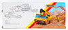 Matchbox Super Kings K-117 Bulldozer Transporter Scania T-142 Cab 1987 NEW