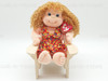 Ty Beanie Kids Princess Ginger Blonde 1996 New w/Tags and Adirondack Chair
