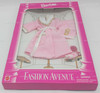 Barbie Fashion Avenue Pink Bathrobe & Accessories Mattel 1995 New 12173