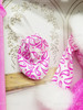 Barbie Fashion Avenue Deluxe Pink White Gown W/ Fur Trim #14307 Mattel 1995 NEW