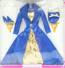 Barbie Fashion Avenue Evening Wear #18120 Gold Gown w/Royal Blue Long Jacket NIB