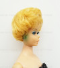 Barbie Teen Age Fashion Model Doll w/ Pedestal Blonde Bubble Cut #850 Japan 1962