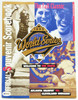 1995 World Series Official Souvenir Scorebook Braves Vs. Indians