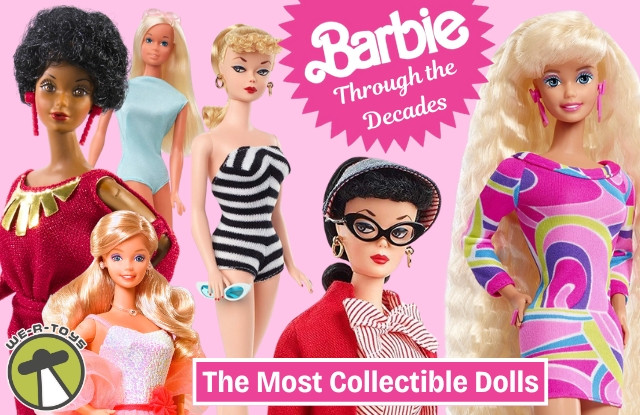 Barbie Through the Decades – Most Collectible Dolls