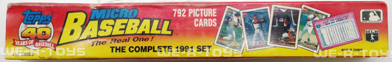 1991 TOPPS 40 YEARS OF BASEBALL CARDS PRICE GUIDE visual data 8