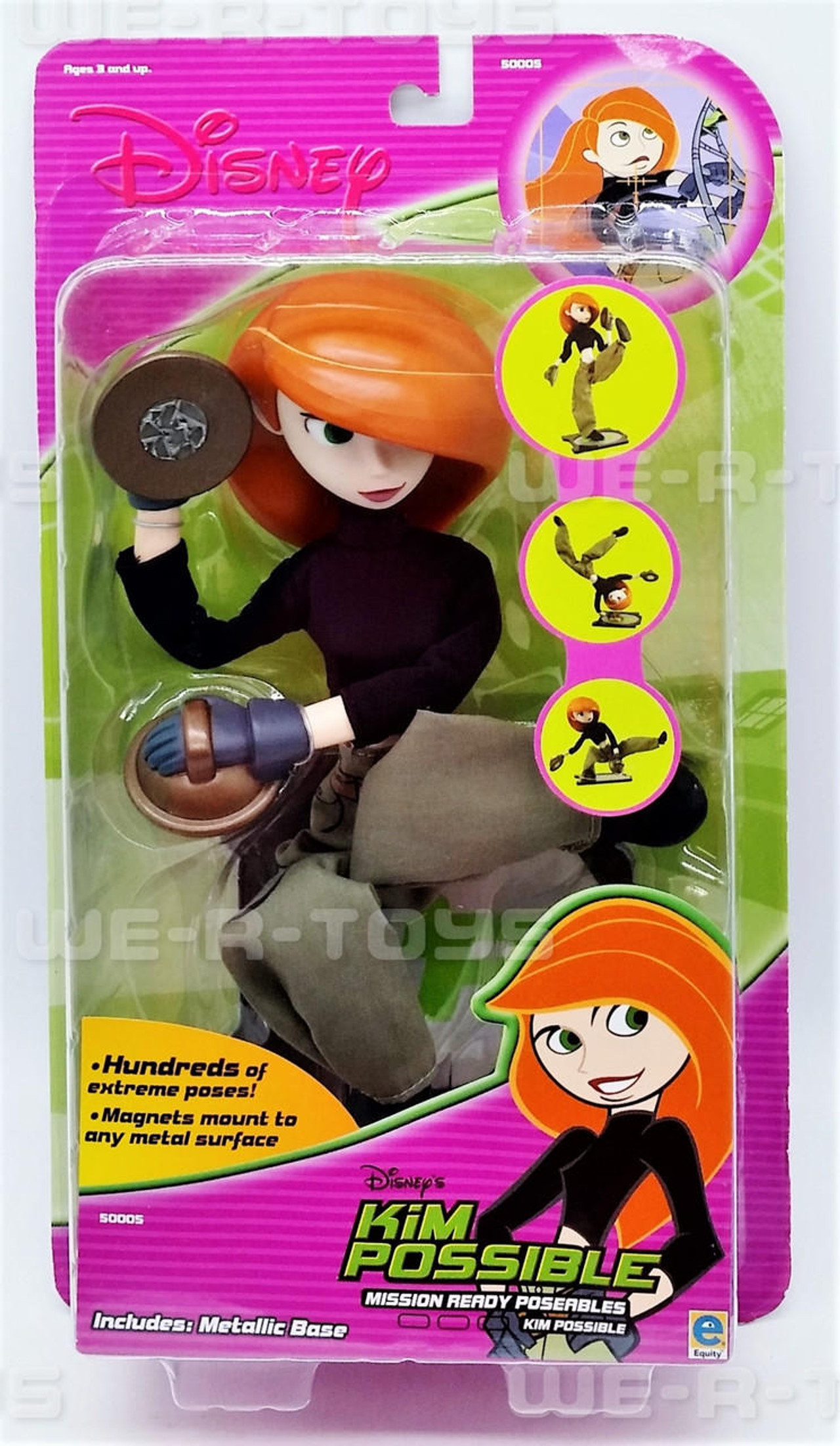 Disney's Kim Possible Mission Ready Magnetic Poseable Kim Possible Doll ...