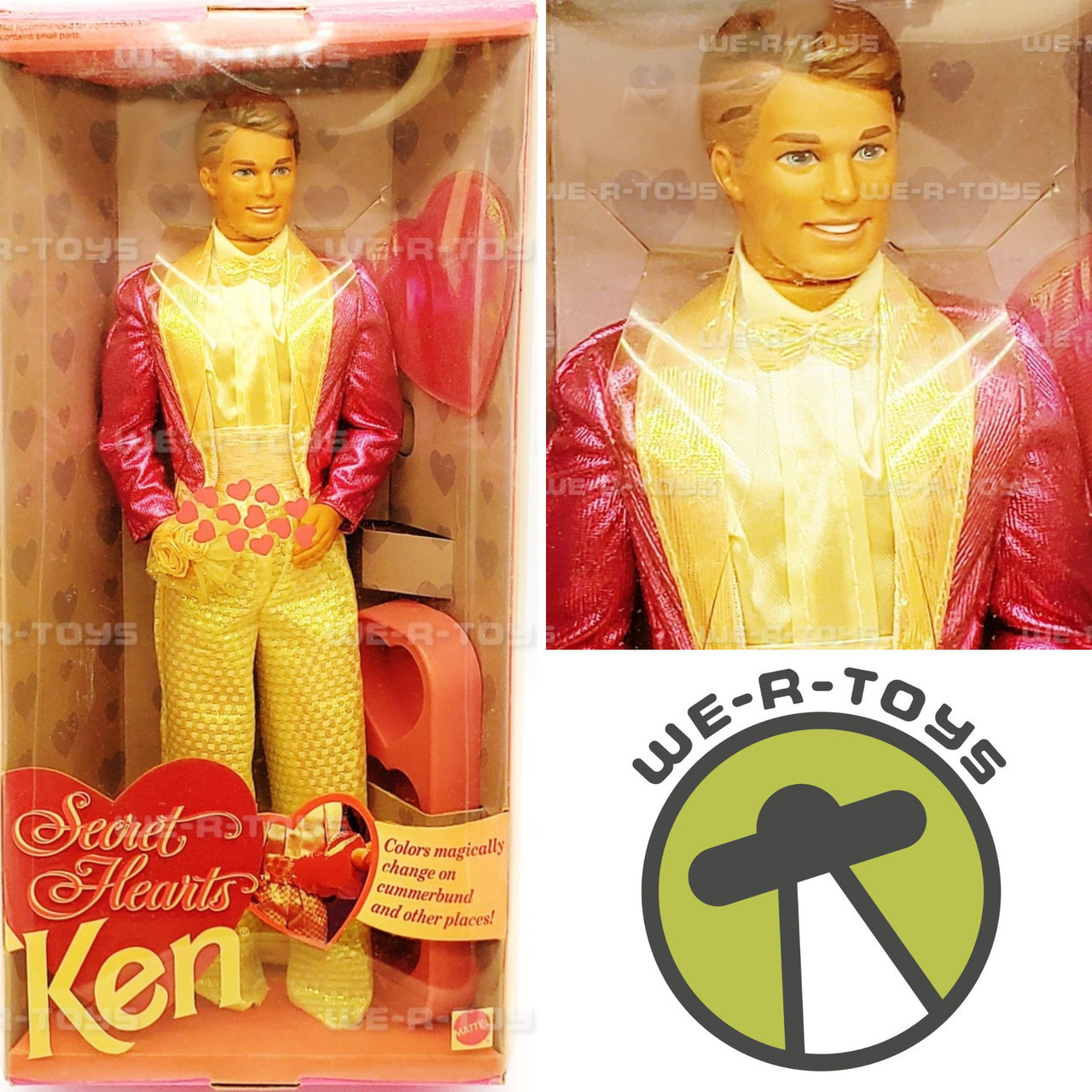 Set de regalo pack Deluxe de 2 Barbie Ken Secret Hearts - 10929