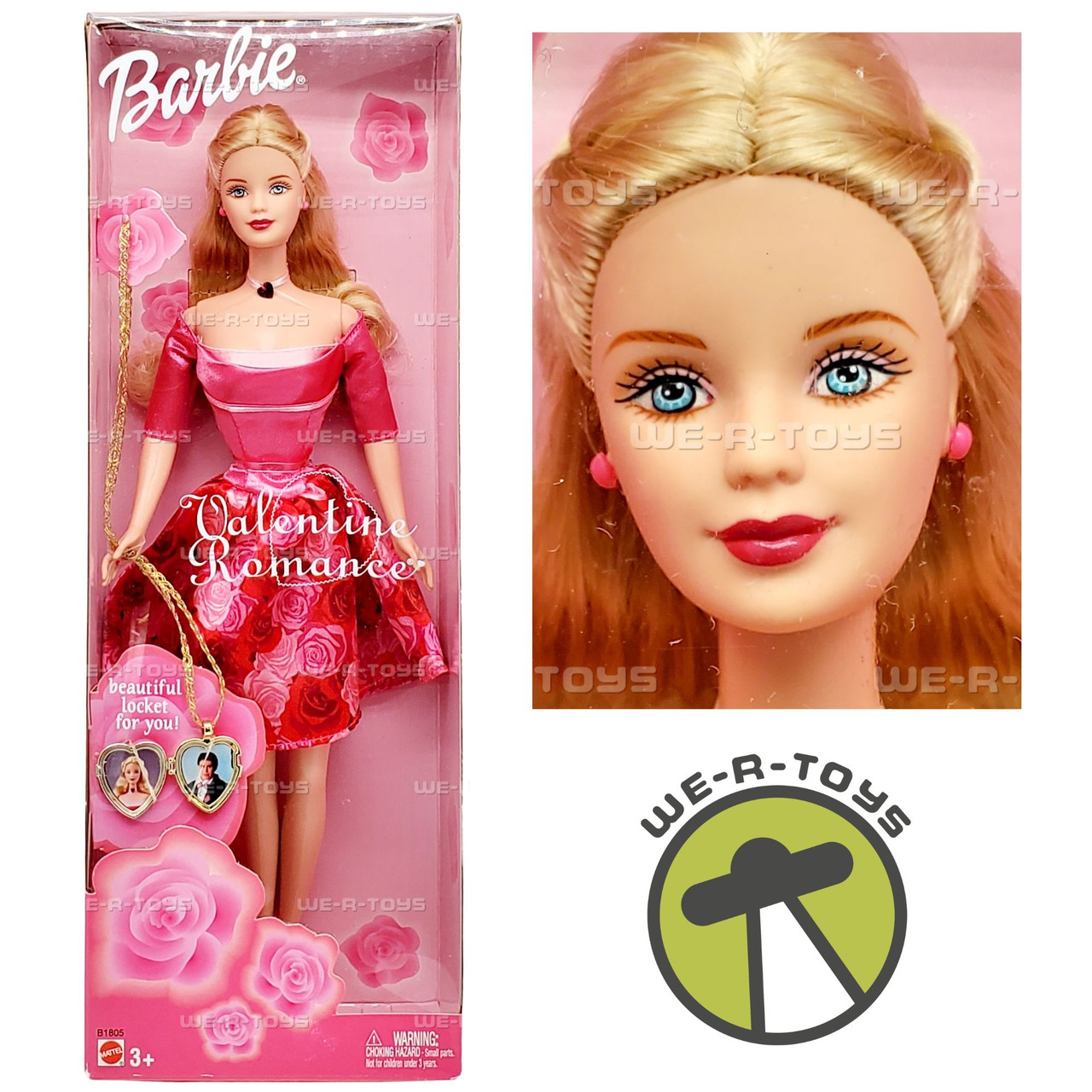 Valentine Romance Barbie Doll with Beautiful Locket For You 2003
