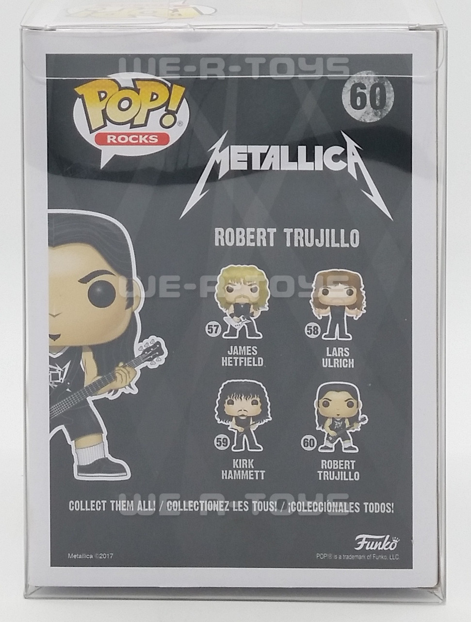Rocks Robert Trujillo Brand New Metallica #60 Funko Pop