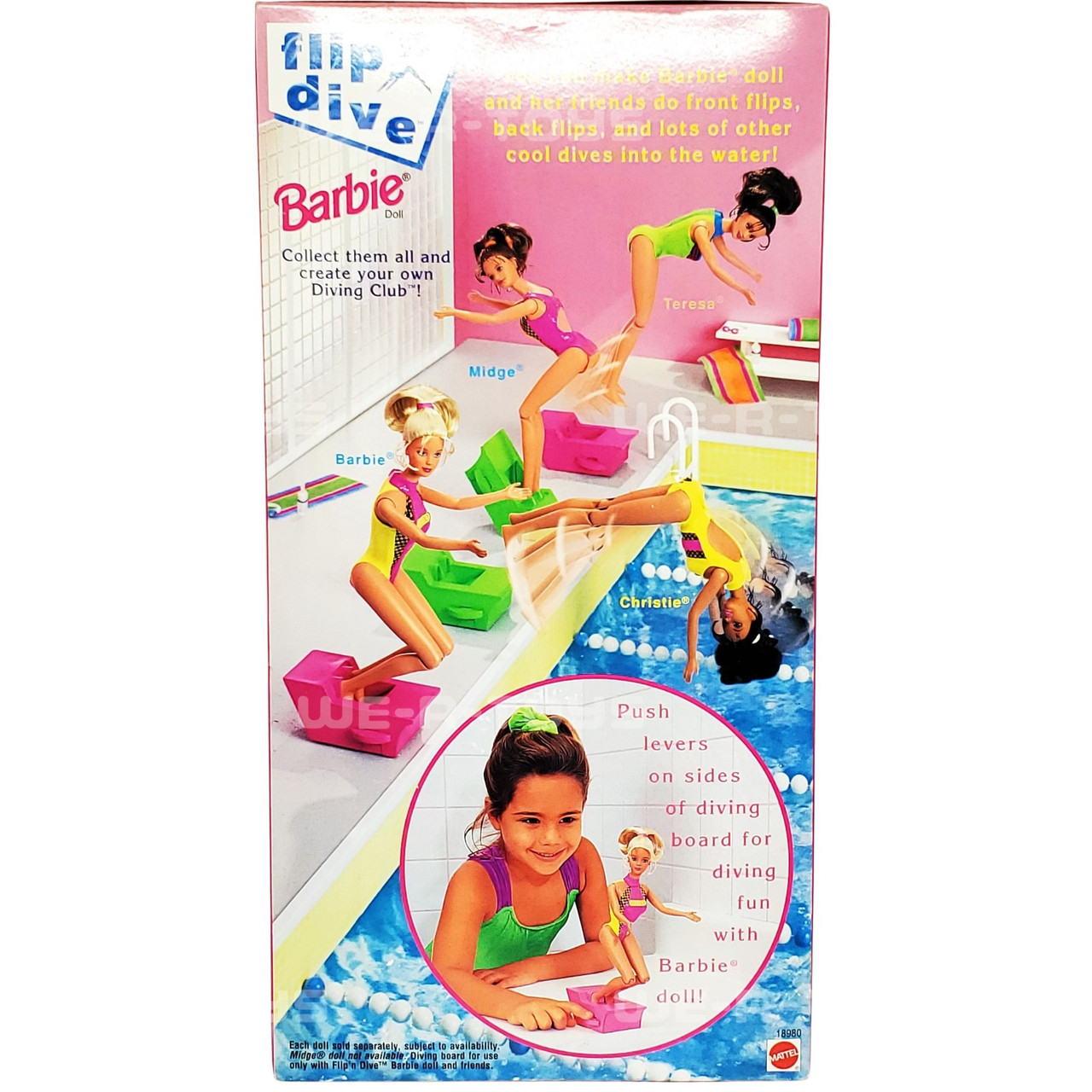 Barbie Clavadista Flip N Dive Speedo 1997 | Meses sin interés Barbie Clavadista Flip N Dive Speedo 1997 | Meses sin interés