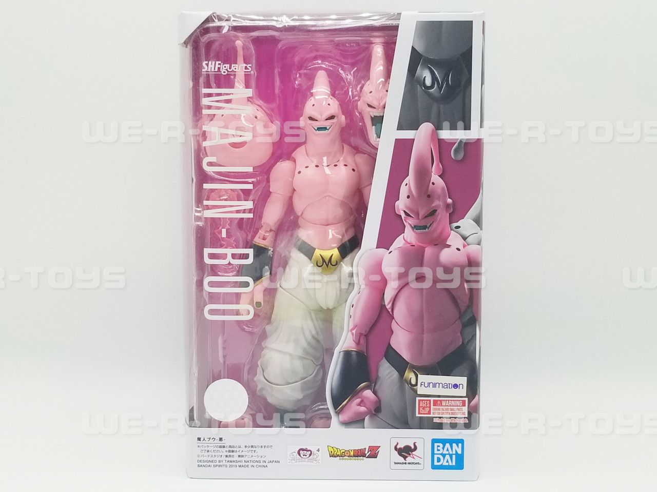 Dragon Ball Z Majin-Boo S.H.Figuarts BanDai Action Figure Funimation  2410814 NEW - We-R-Toys