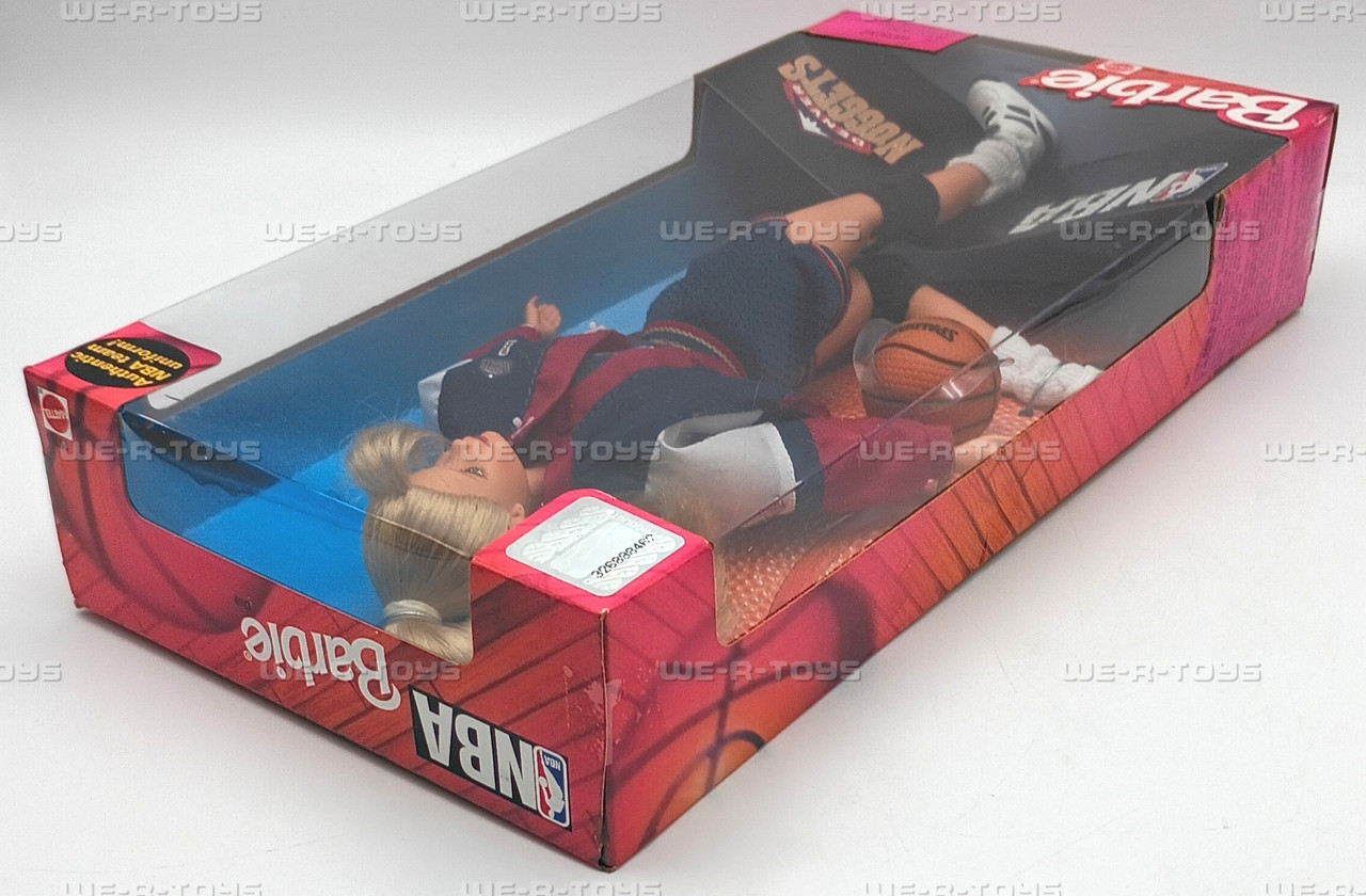 NBA Denver Nuggets Barbie Doll Blonde In Basketball Uniform 1998