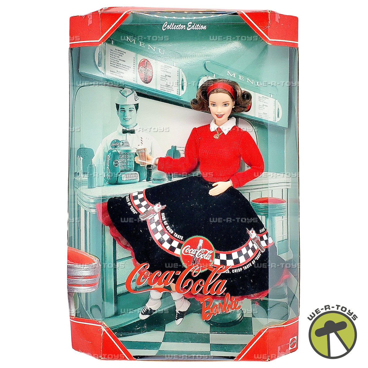 Coca-Cola Diner Barbie Doll 1999 Mattel 24637 Coca-Cola Diner Barbie Doll 1999 Mattel 24637