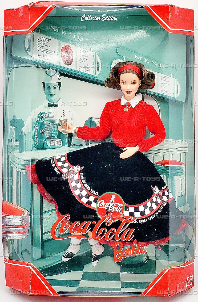 Coca-Cola Diner Barbie Doll 1999 Mattel 24637