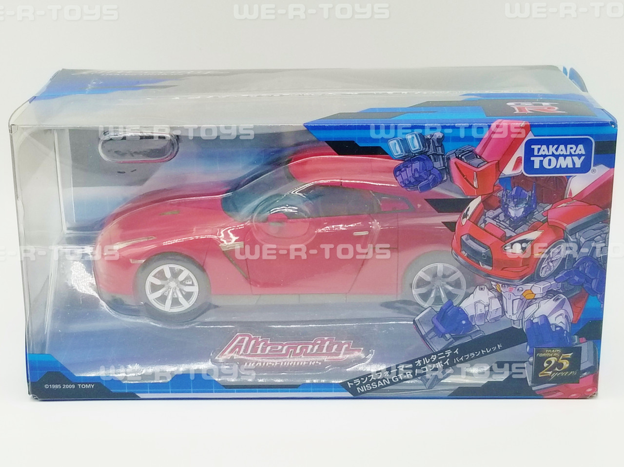 Transformers Alternity GTR 2009 A-01 Nissan GT-R Convoy Red