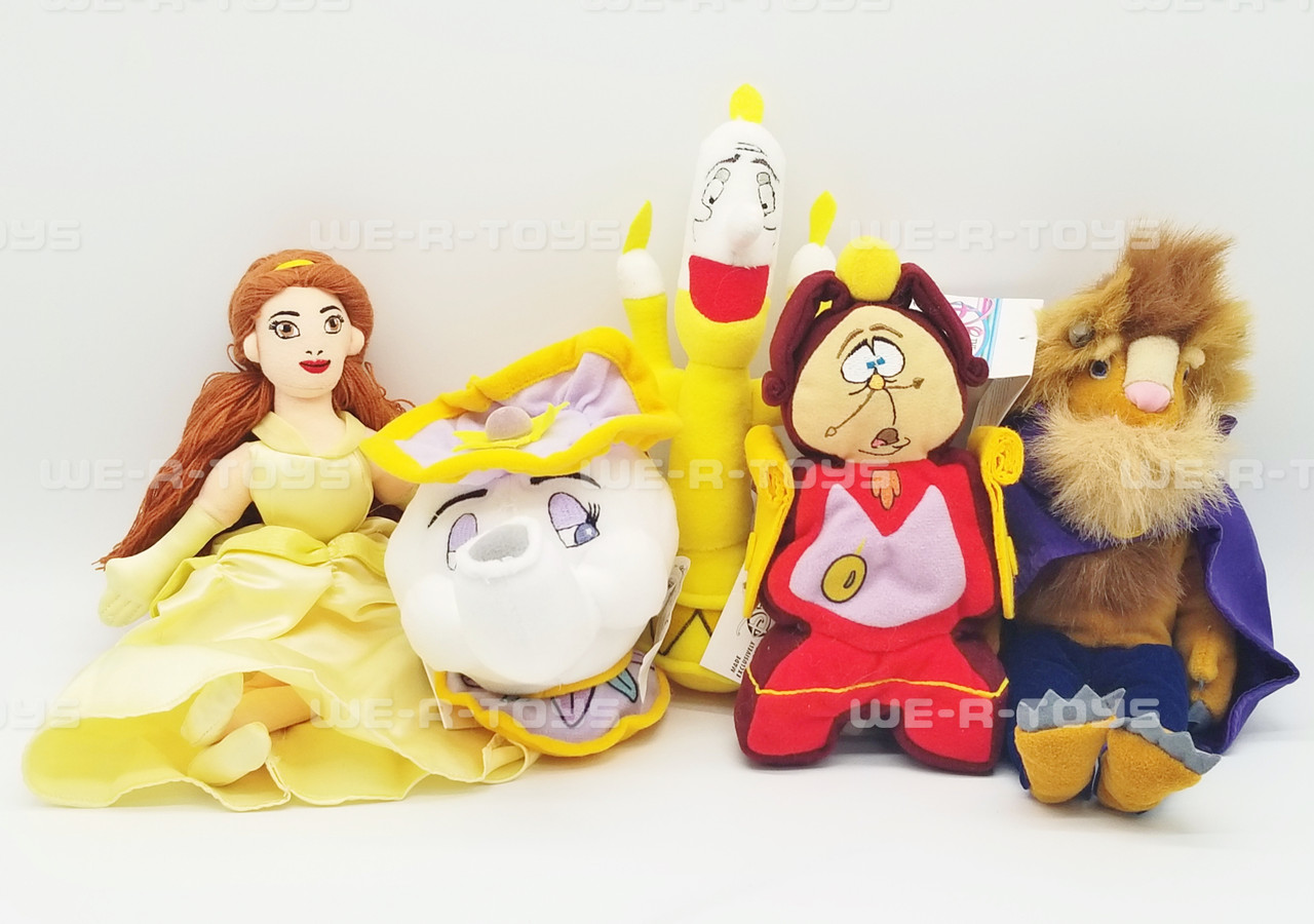 beauty and the beast plush toys