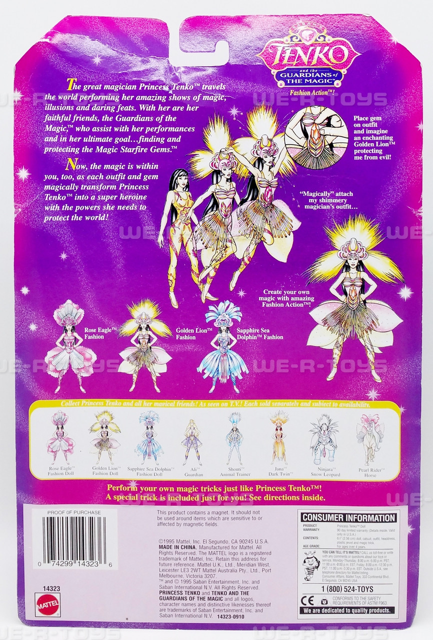 Princess Tenko Guardians of Magic Golden Lion Fashion Doll