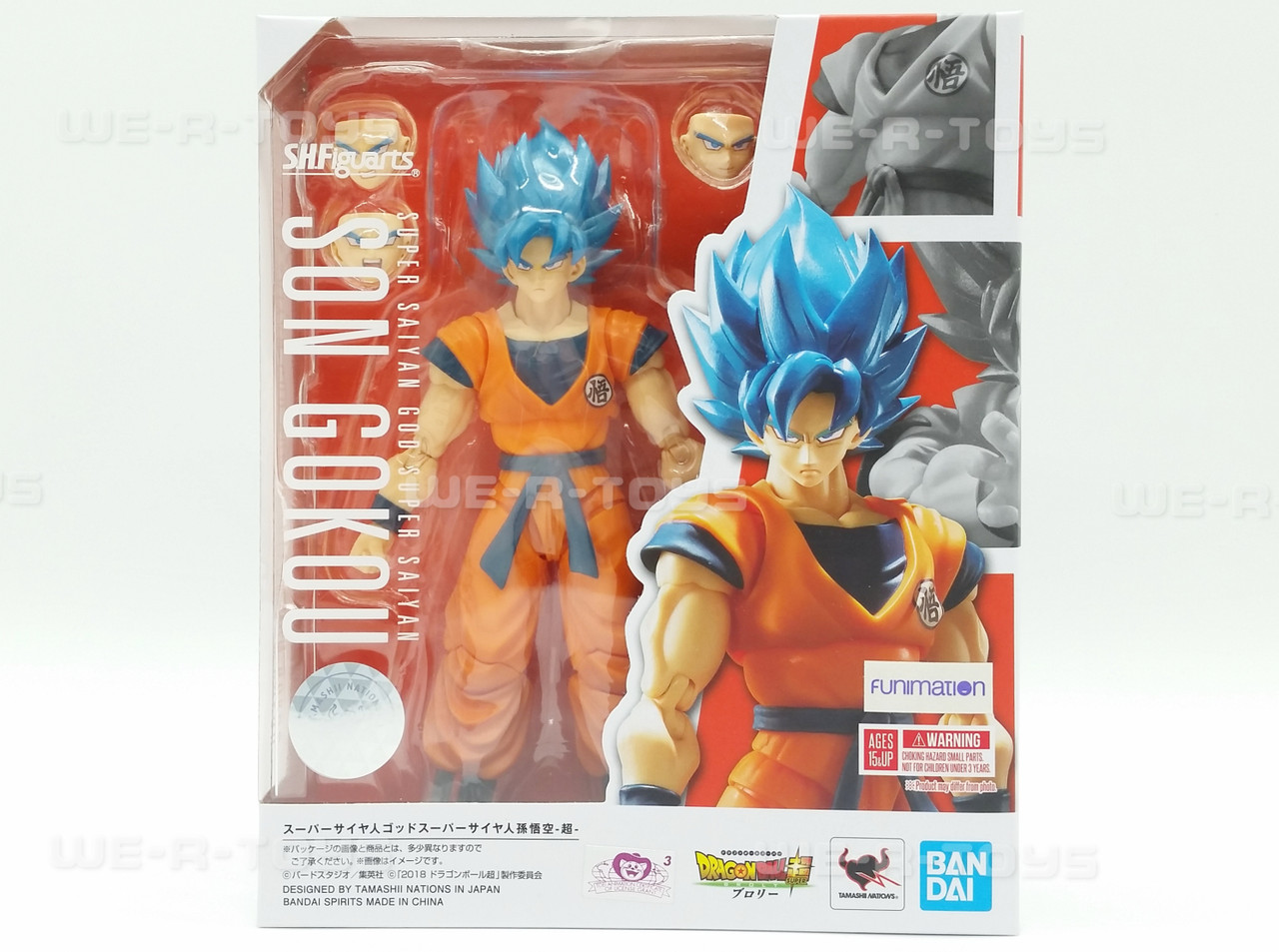 NEW　Bandai　We-R-Toys　Saiyan　Ball　Super　Goku　God　Z　Super　Son　Dragon　Saiyan