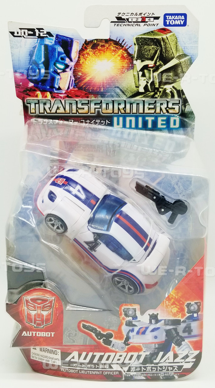 Transformers United UN-12 Autobot Jazz Action Figure Robot Takara