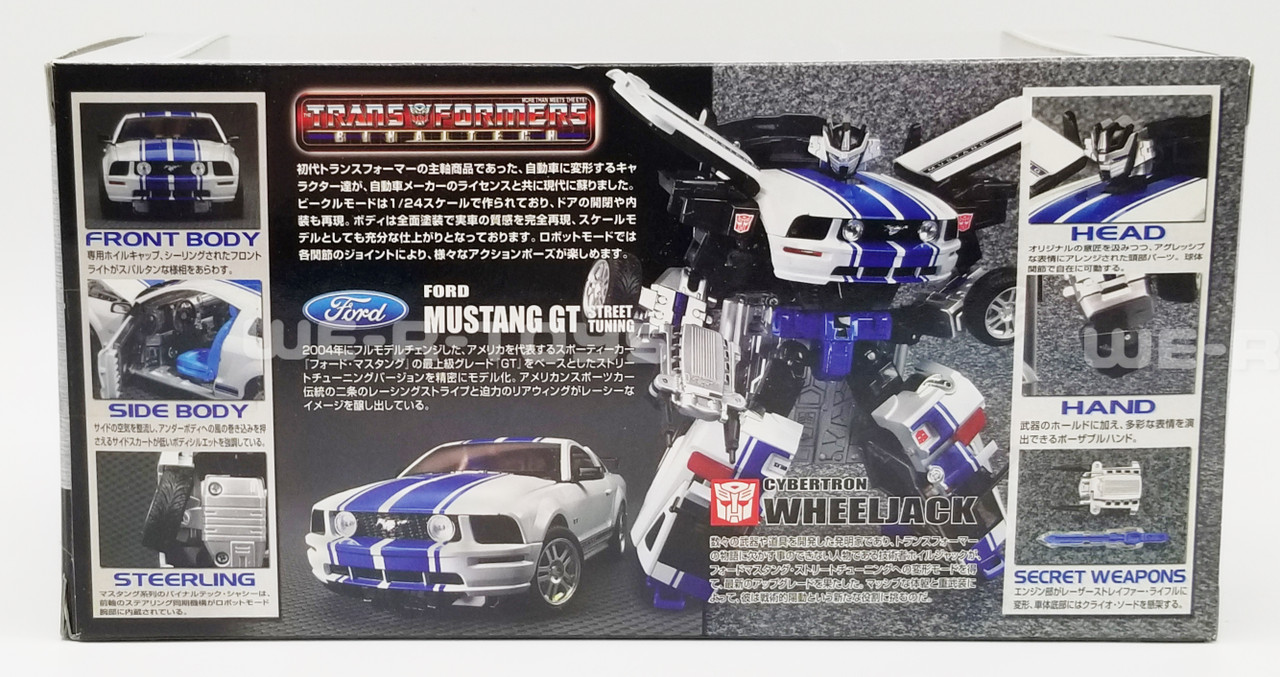 Transformers Ford Mustang GT Street Tuning Wheeljack BT14 Binaltech 2006  Takara