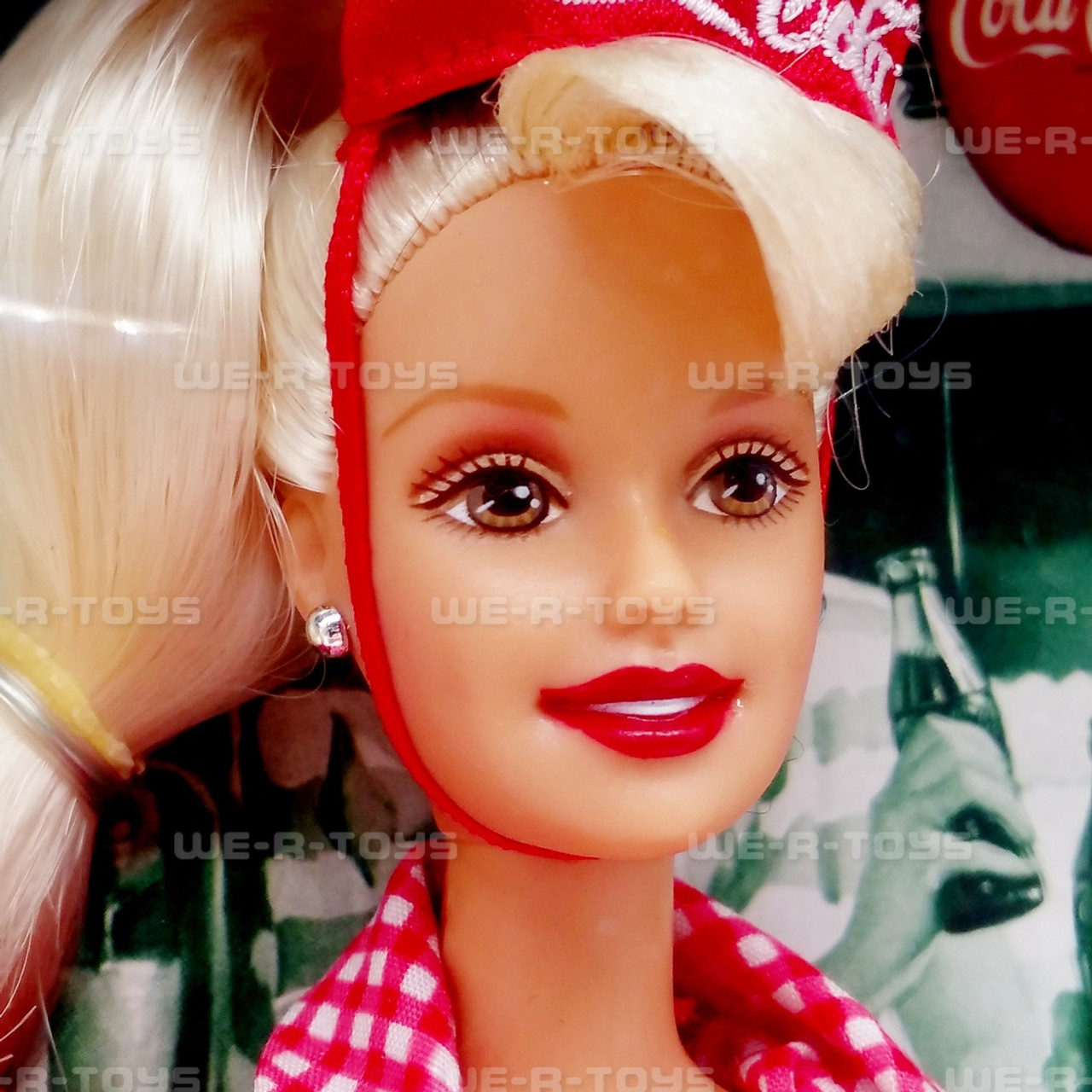 Mattel Year 1998 Barbie Collector Edition: Coca-Cola Barbie as a