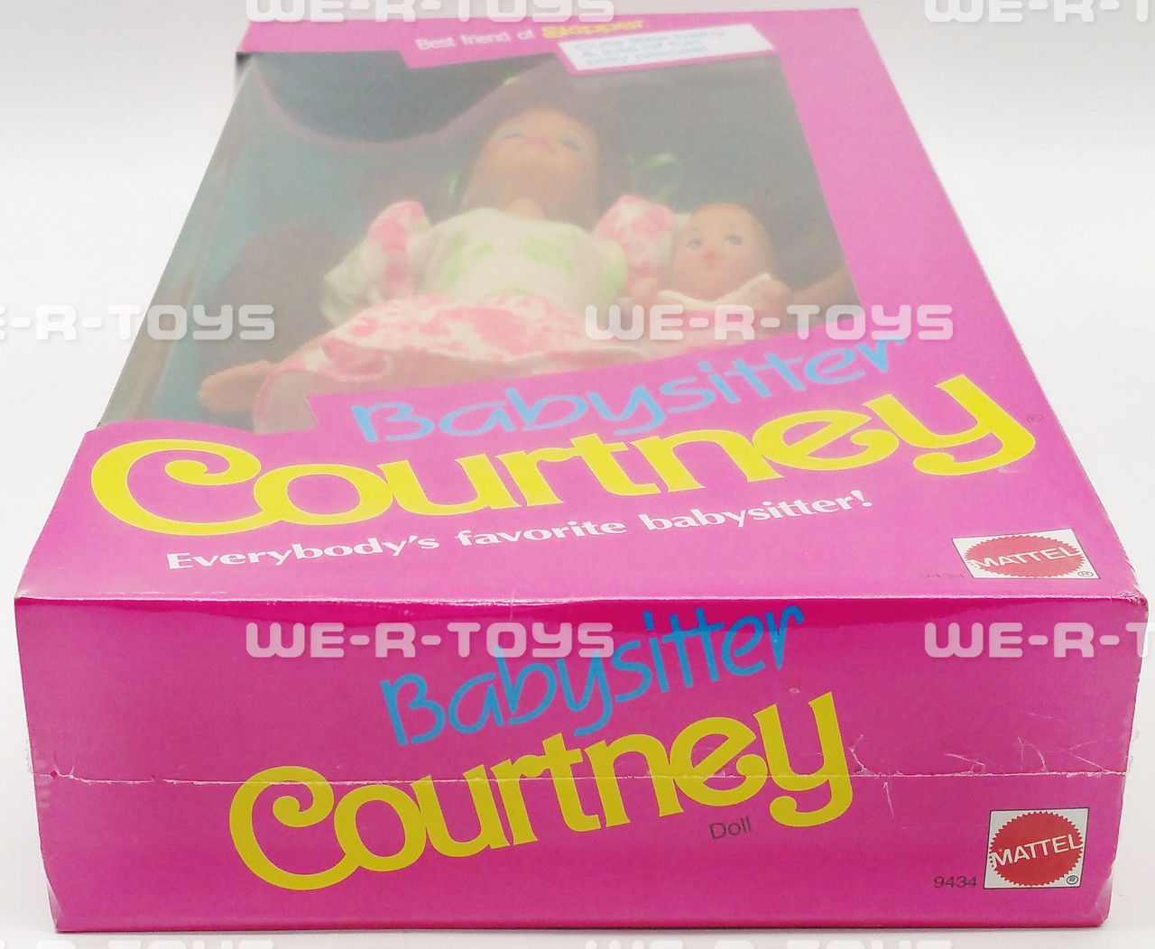 Barbie 1990 Babysitter Courtney Best Friend Of Skipper 9434 NRFB