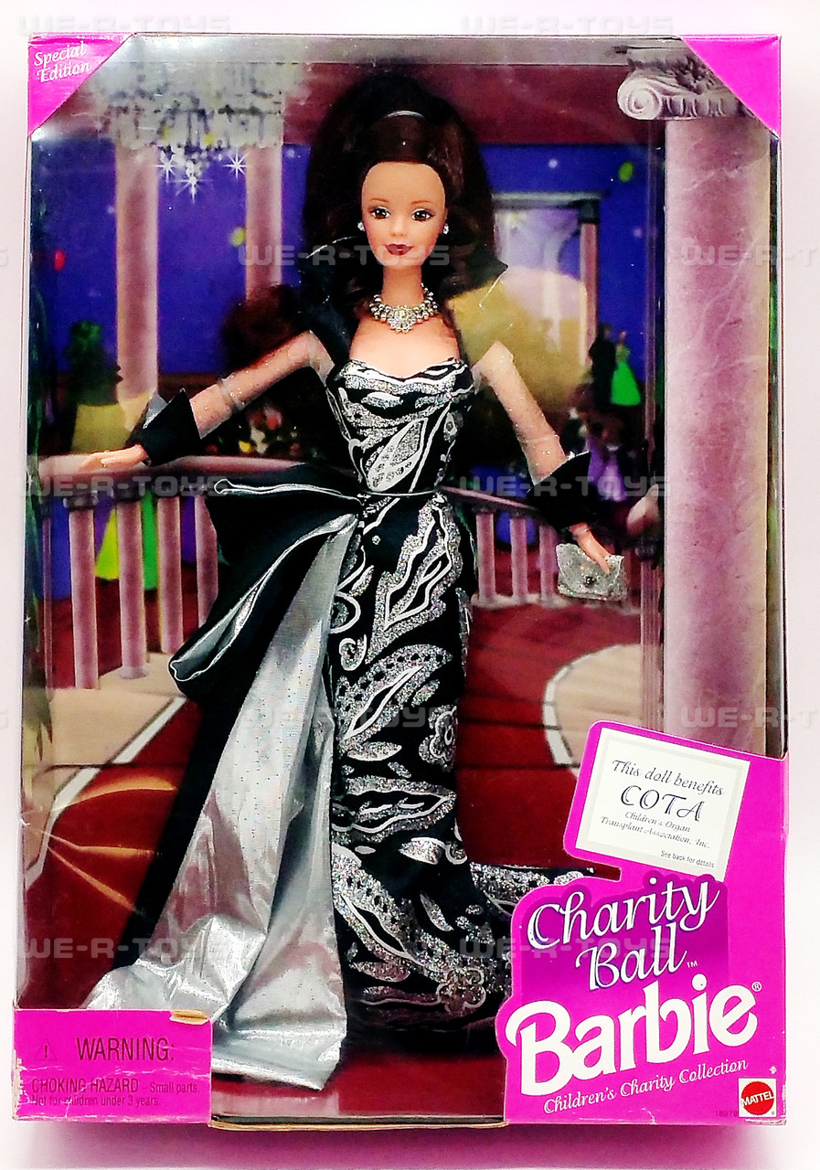 COTA Charity Ball Barbie Doll Brunette