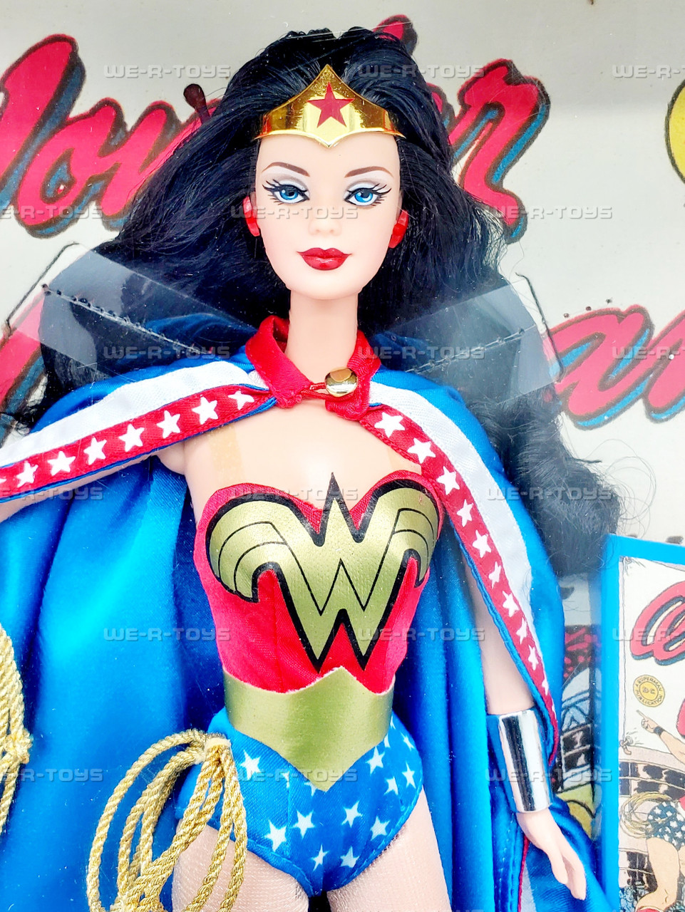 Barbie as Wonder Woman Doll Warner Bros. DC 1999 Mattel 24638
