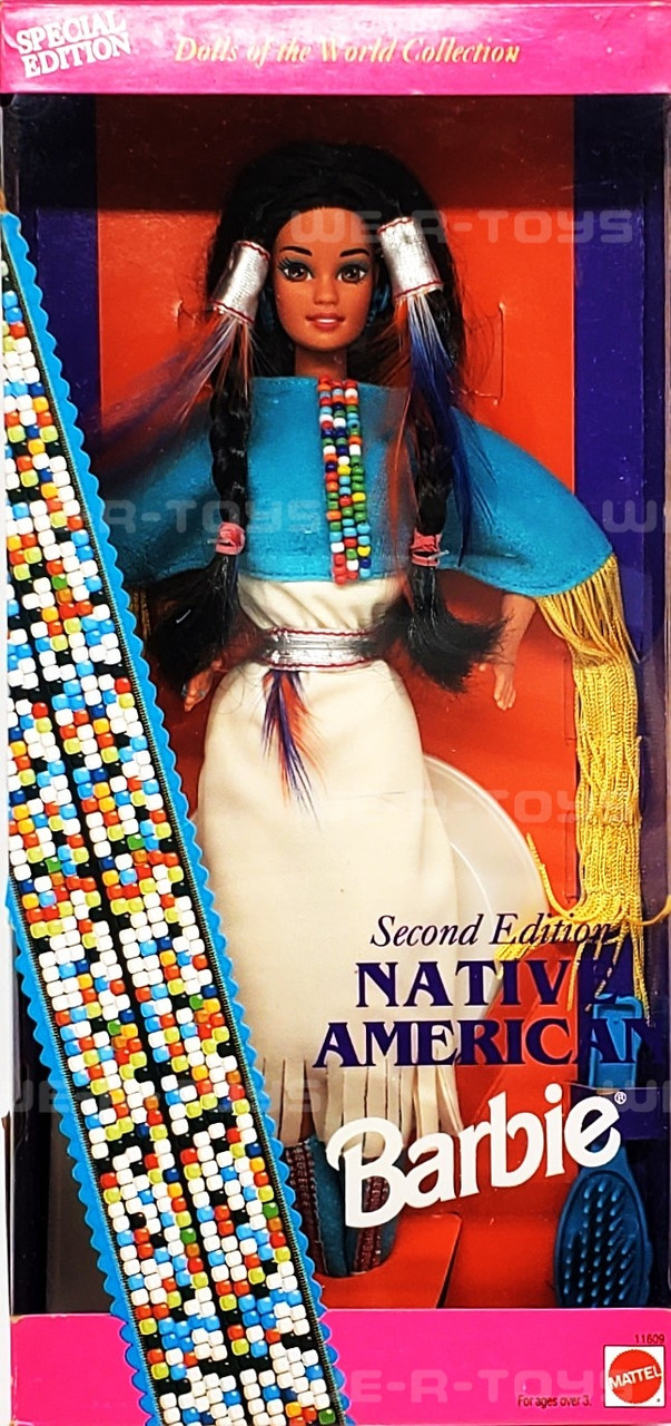 Native American Barbie Dolls of the World Second Edition Mattel #11609 1993