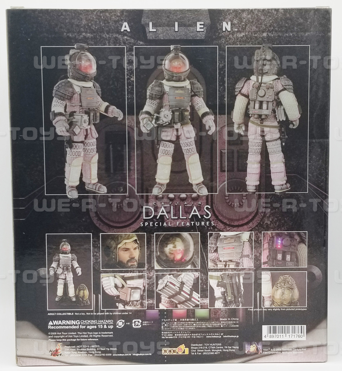 Alien Captain Dallas 1/6 Scale Poseable Model Kit Autographed Hot