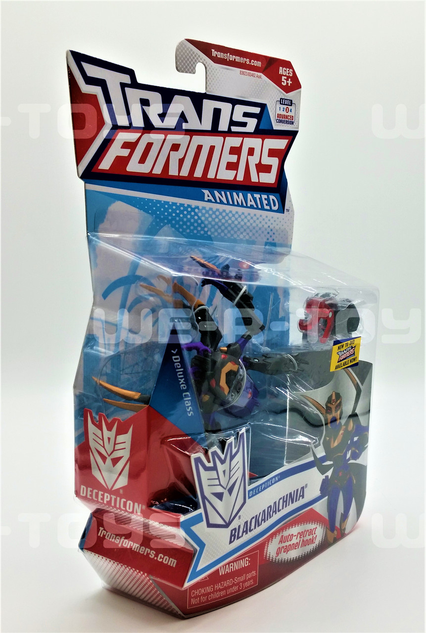Transformers Animated Decepticon BlackArachnia Deluxe Class Action