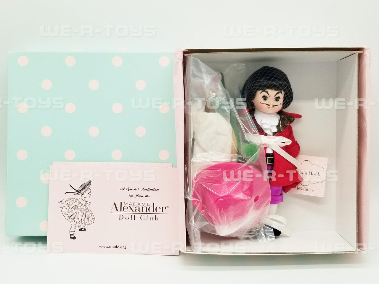 Madame Alexander Captain Hook Doll No. 46385 NIB - We-R-Toys