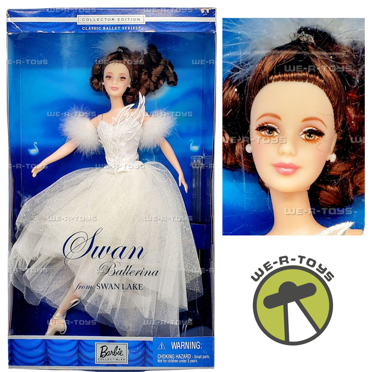 Amazon.com: Mattel 2001 Swan Lake Swan Ballerina Barbie