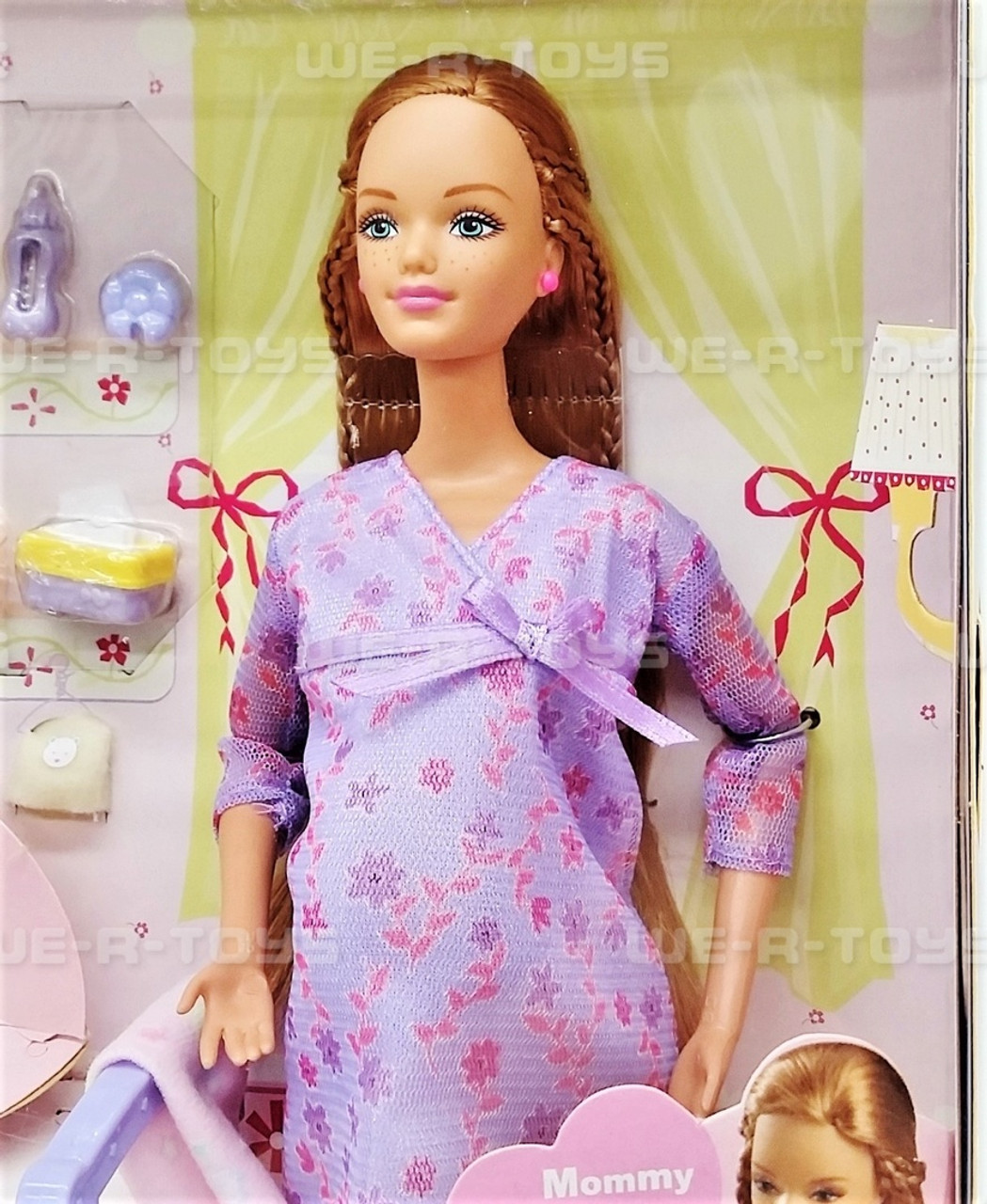 Barbie grávida de 2002 e bebê grávida Mattel 56663 Nova