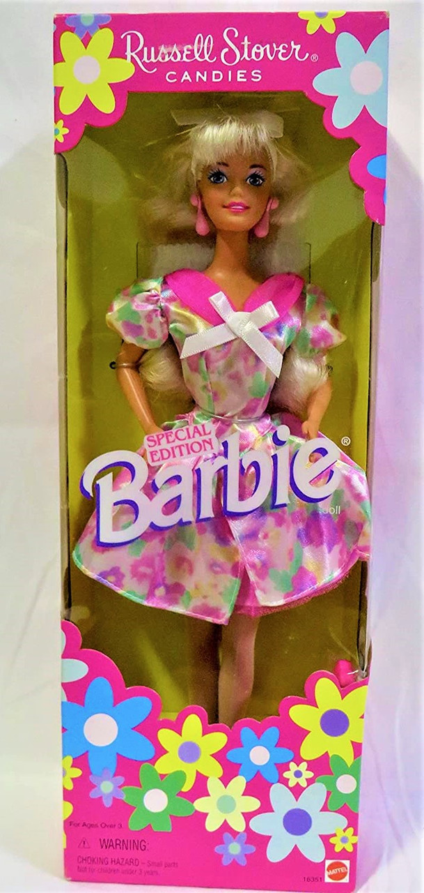 Russell Stover Candies Barbie Doll Special Edition 1996 Mattel