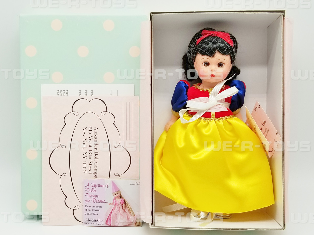 snow white madame alexander doll