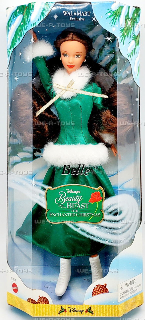 Belle from Beauty and the Beast The Enchanted Christmas Doll 1998 Mattel #19701 Belle from Beauty and the Beast The Enchanted Christmas Doll 1998 Mattel #19701