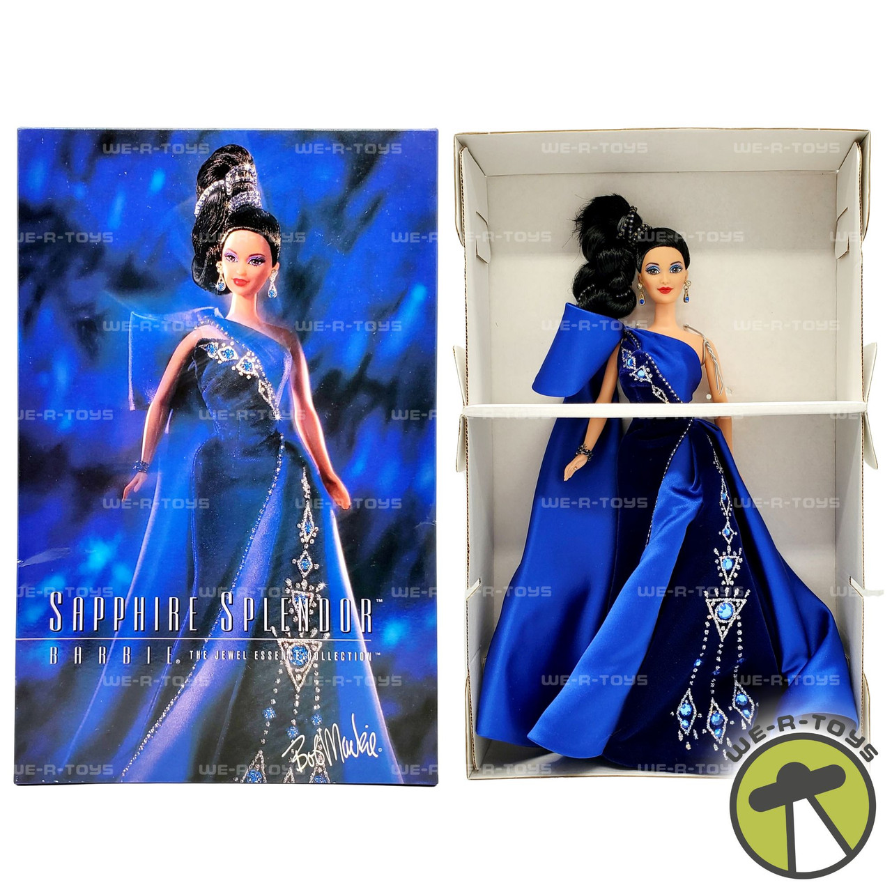 Sapphire Splendor Barbie Doll The Jewel Essence Collection Bob